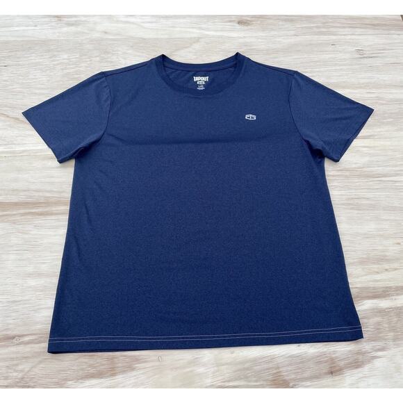 Tapout Men's Blue Large L Tee T Shirt Crew Neck Short Sleeve Gym Sport Train - Picture 1 of 5